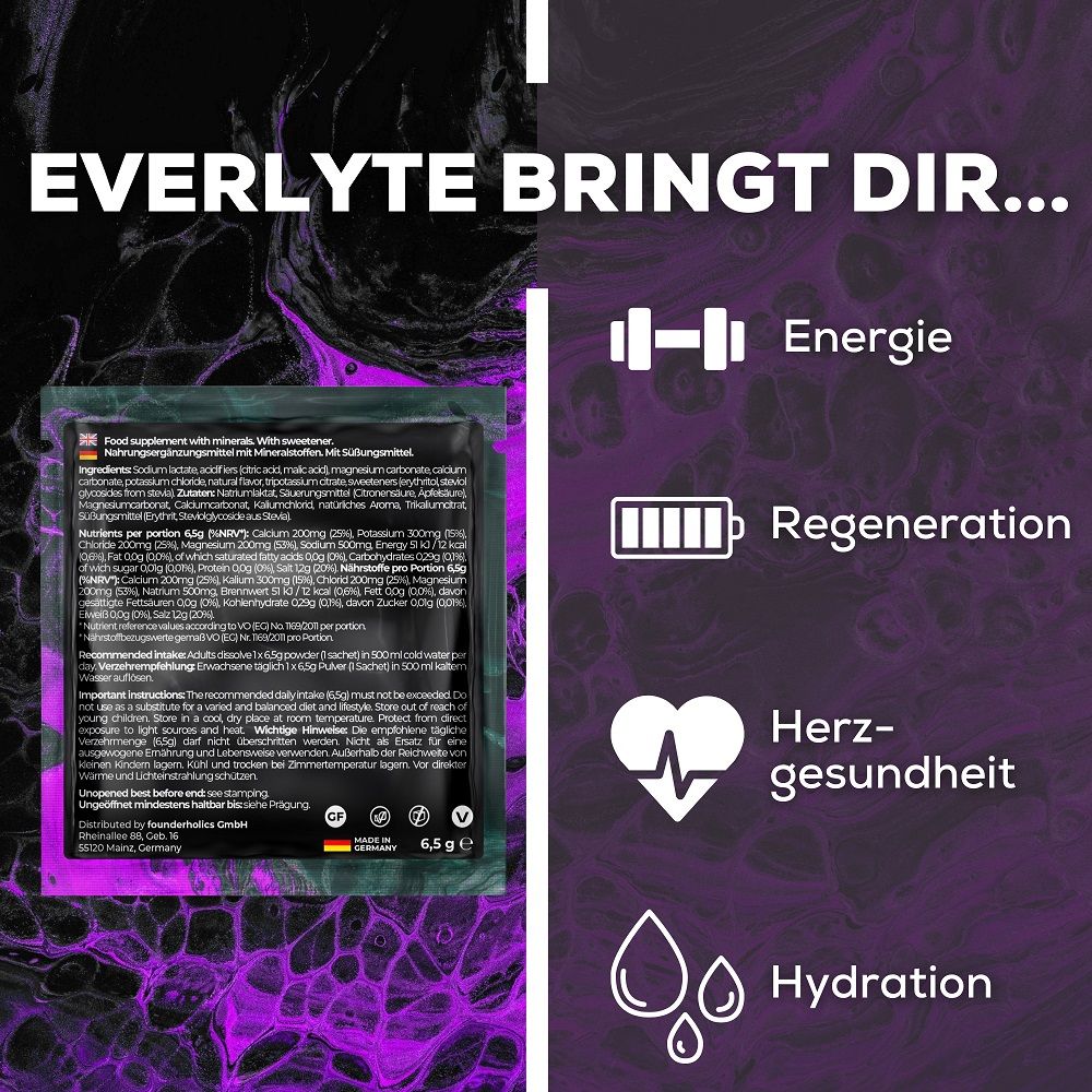 everlyte elektrolyt getränkepulver vorteile